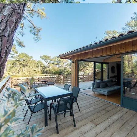 Cap Aupa Cap - Cap Ferret Le Canon - Neuve En Bois 10 Pers Villa *