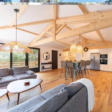 Cap Aupa Cap - Cap Ferret Le Canon - Neuve En Bois 10 Pers Villa Lège-Cap-Ferret