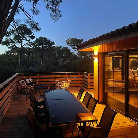 Cap Aupa Cap - Cap Ferret Le Canon - Neuve En Bois 10 Pers Villa *