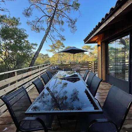 Cap Aupa Cap - Cap Ferret Le Canon - Neuve En Bois 10 Pers Villa *